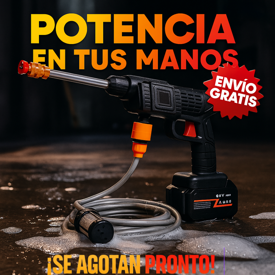 HydraGo™ ¡Olvídate de mangueras y cables!